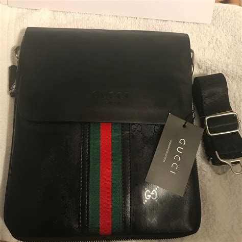 bag gucci for men|gucci side bags men's.